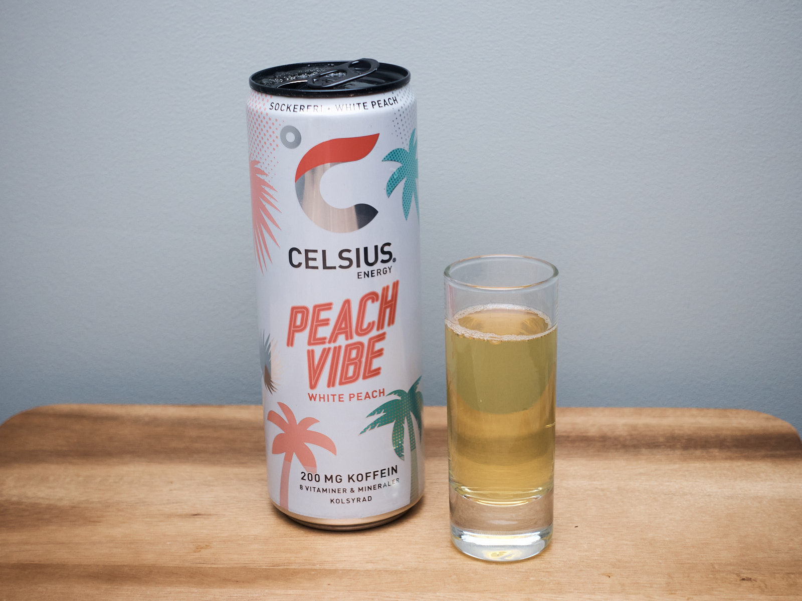 Test: Celsius Peach Vibe - PT Martin
